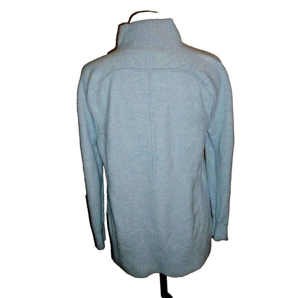 Ann Taylor’s Loft Baggy Baby Blue Inside Out Style Sweater‎ Pullover S Small